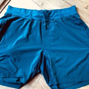 Lululemon Mens Size L T.H.E. Short 7 ” Linerless
